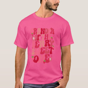 Morfar på berryssarna en jordgubbe först bi t shirt