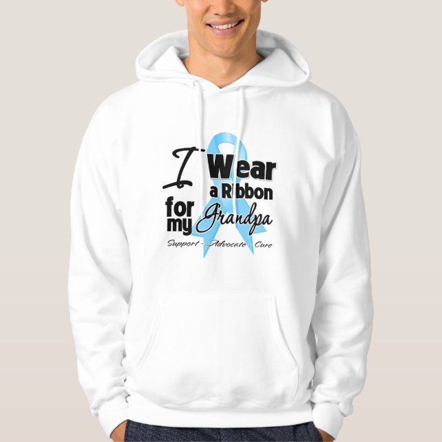 Morfar - prostatacancerband sweatshirt (Framsida)