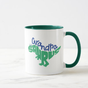 Morfar Saurus Graphic Mugg