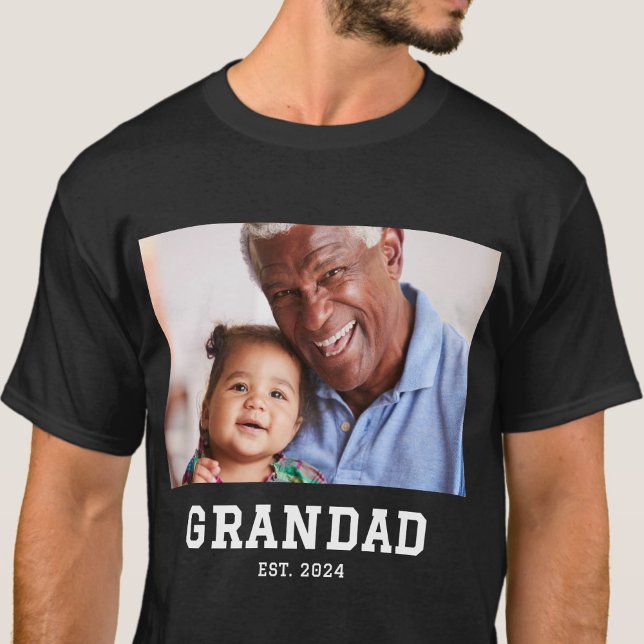 Morfar Setade Upp Fet Foto T Shirt (Skapare uppladdad)