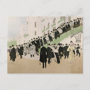 Morfar Staircase Vykort