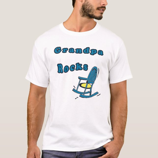Morfar sten-BL Tee (Framsida)