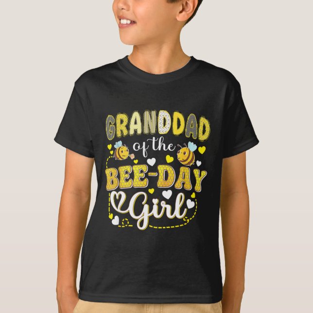Morfar till födelsedagsflickan rolig födelsedag fö t shirt (Framsida)