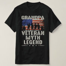 morfar veteransk mytlegend t shirt