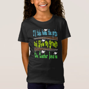 morfar visa min prislärare kärlek mig t shirt