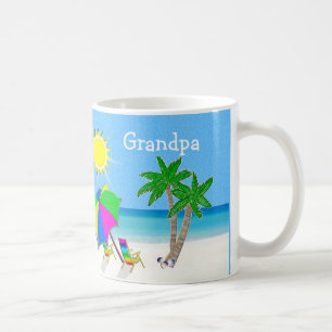 MORFARmuggar sätter på land Themed kaffe koppar