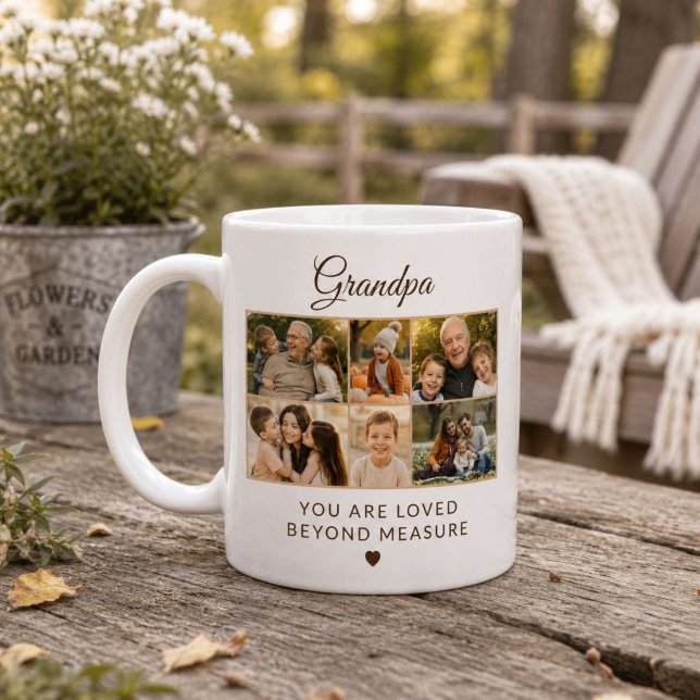 Morfars fars dag 6 familjefoto  kaffemugg (Skapare uppladdad)