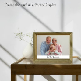 Morfarsdag Bästa någonsin Anpassa Grattiskort Helgkort