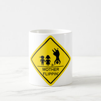 MorFlippin avkastning undertecknar Kaffemugg