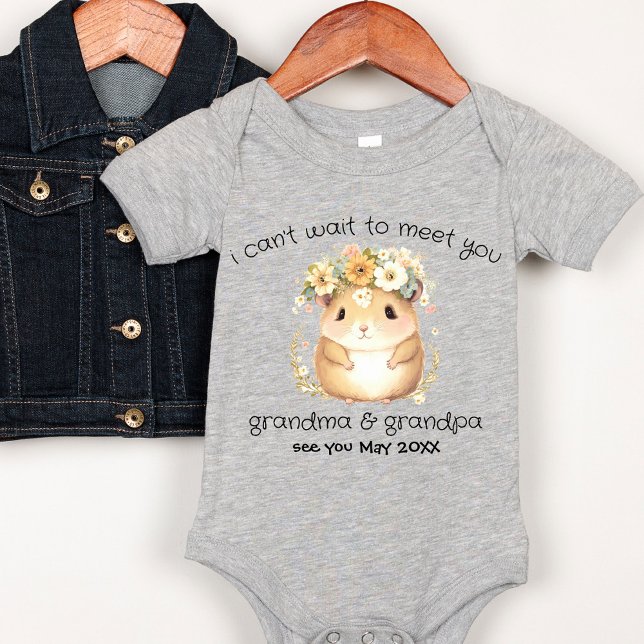 Morförälder Baby meddelande Botanical Boho Mouse T Shirt (Skapare uppladdad)