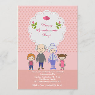 Morförälder kärlek är ändlös inbjudningar