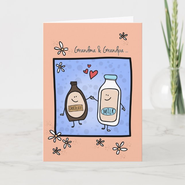 Morförälderårsdag, gjord för varandra kort (Framsida)