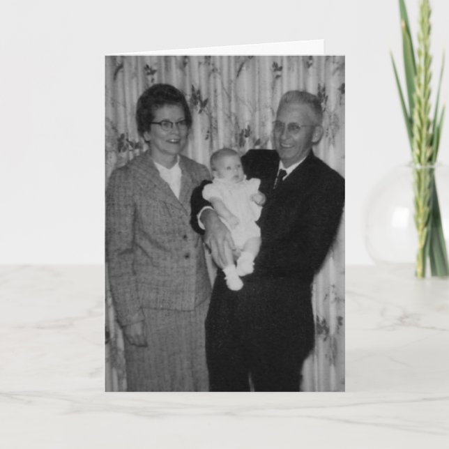 Morförälderdag Kort (Framsida)