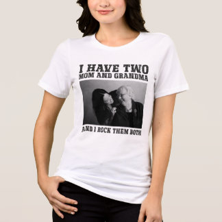 Morföräldradagen Personlig mormor T Shirt