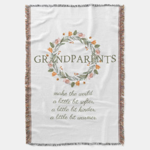 Morföräldrar, Gift Blanket, mormor farmor. Filt