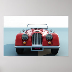 Morgan car poster