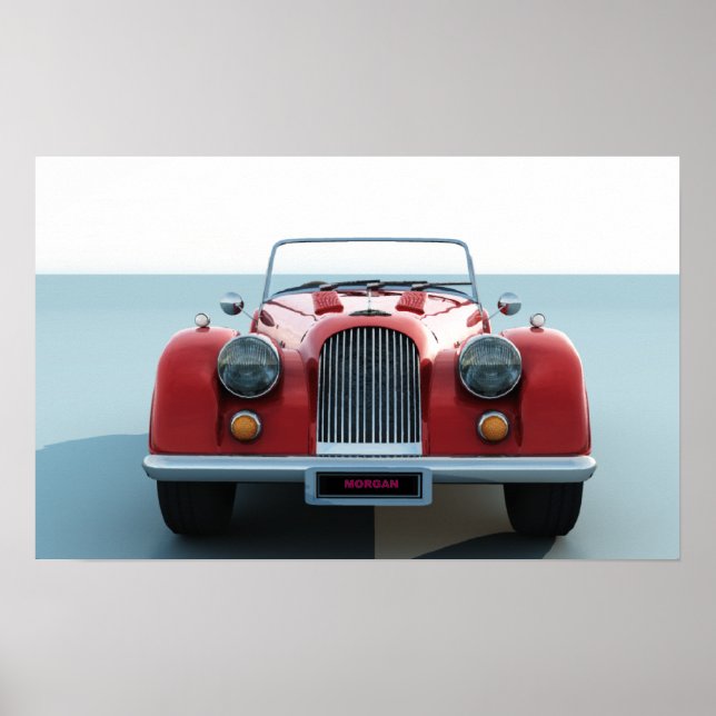 Morgan car poster (Framsidan)
