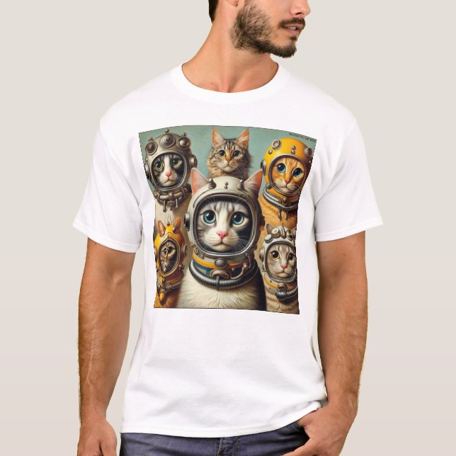 Morgan Cat Mamma Shirt T Shirt (Framsida)
