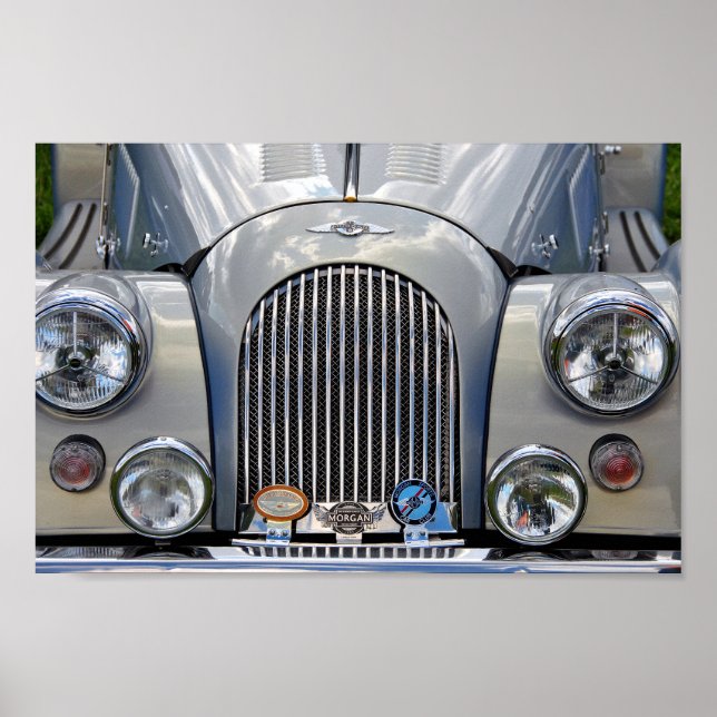 Morgan Classic Sports Car Poster (Framsidan)