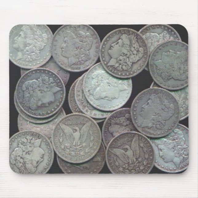 Morgan dollar musmatta (Framsidan)