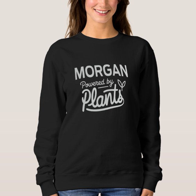 MORGAN Driven av växter Personlig gåva för Pla T Shirt (Framsida)