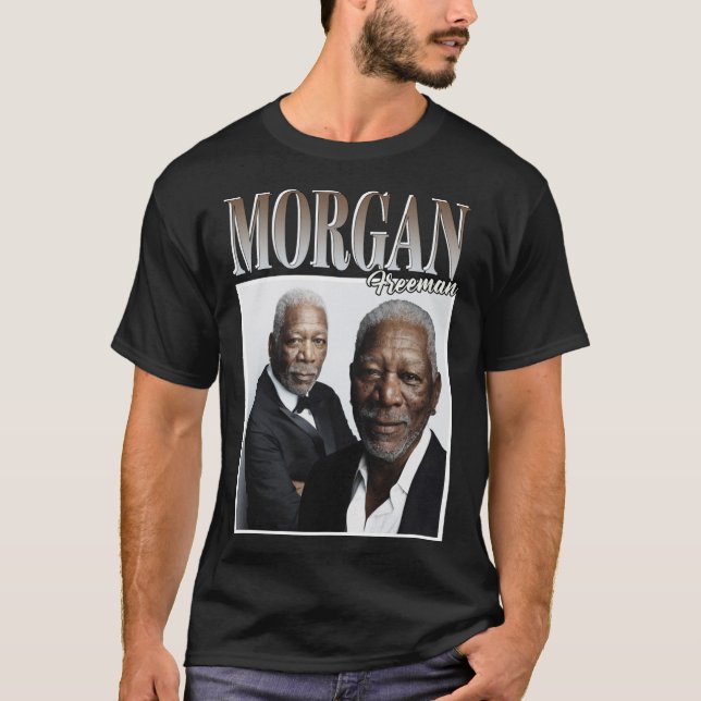 Morgan Freeman    T Shirt (Framsida)