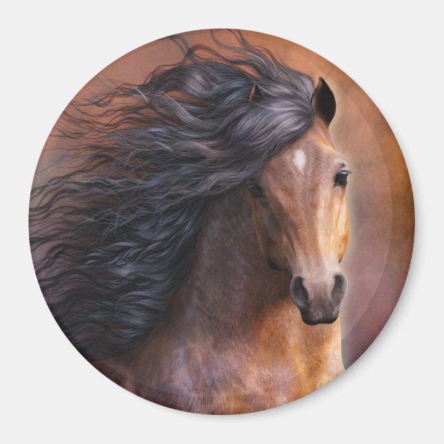 Morgan Horse Magnet (Framsidan)