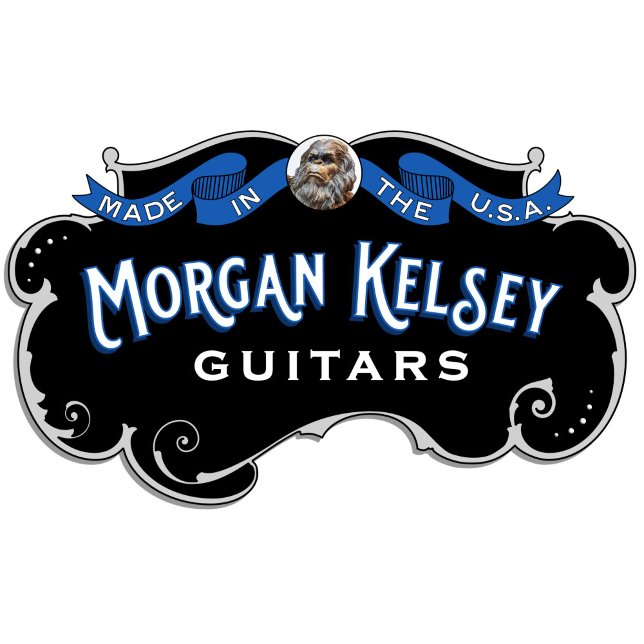 Morgan Kelsey Guitars Logotyp T Shirt (Skapare uppladdad)