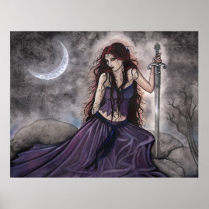 Morgan le Fay Poster av Molly Harrison
