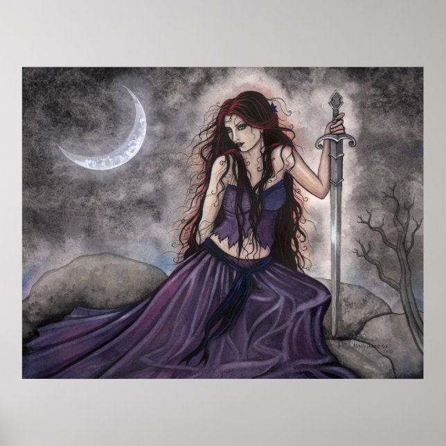 Morgan le Fay Poster av Molly Harrison (Framsidan)
