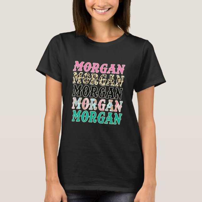 Morgan Merch Cute Outfit T Shirt (Framsida)