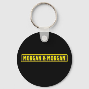 Morgan & Morgan Liten Rund Knapp Nyckelring