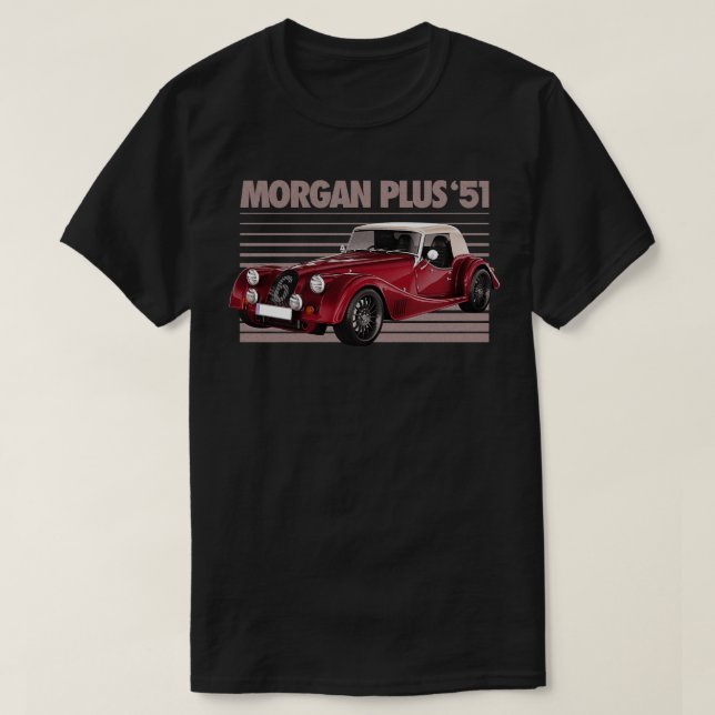 MORGAN PLUS T SHIRT (Design framsida)