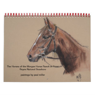 Morgan Ranch Horses of Point Reyes Nat'l Seashore Kalender