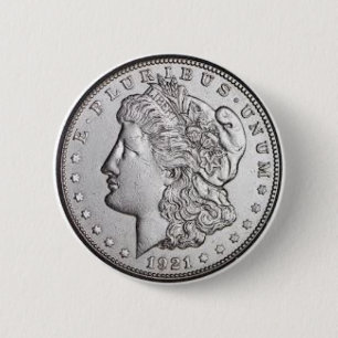 Morgan Silver dollar, knapp