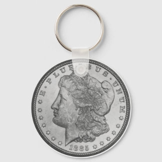 Morgan Silver Dollar Nyckelring
