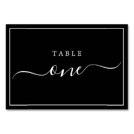 Morgana Bröllop Suite - Bordsnumren Bordsnummer