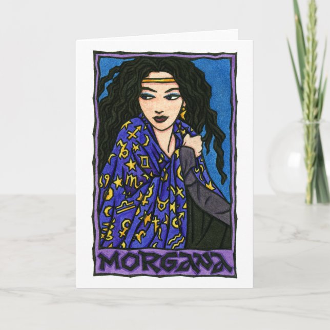 Morgana Greeting Card Kort (Framsida)