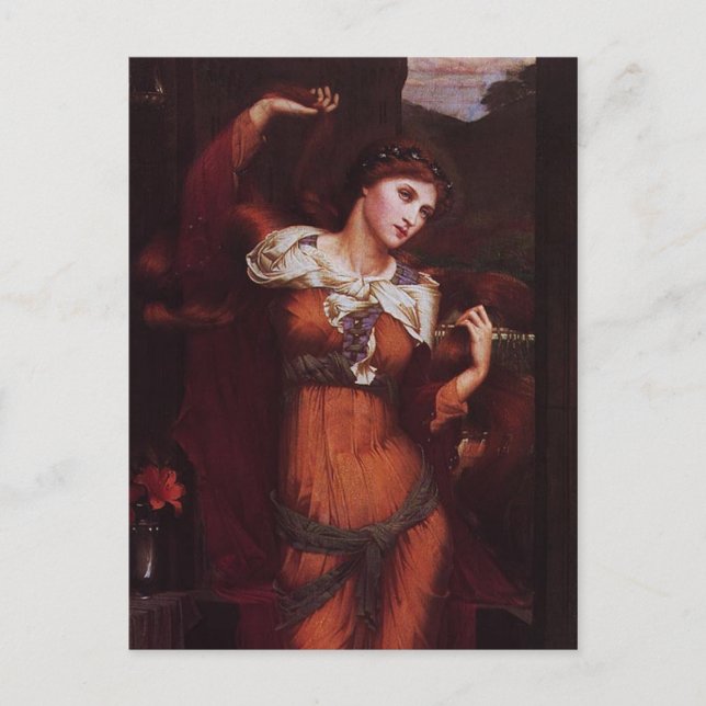 Morgana le Fay (Morgan Pendragon) Vykort (Framsida)