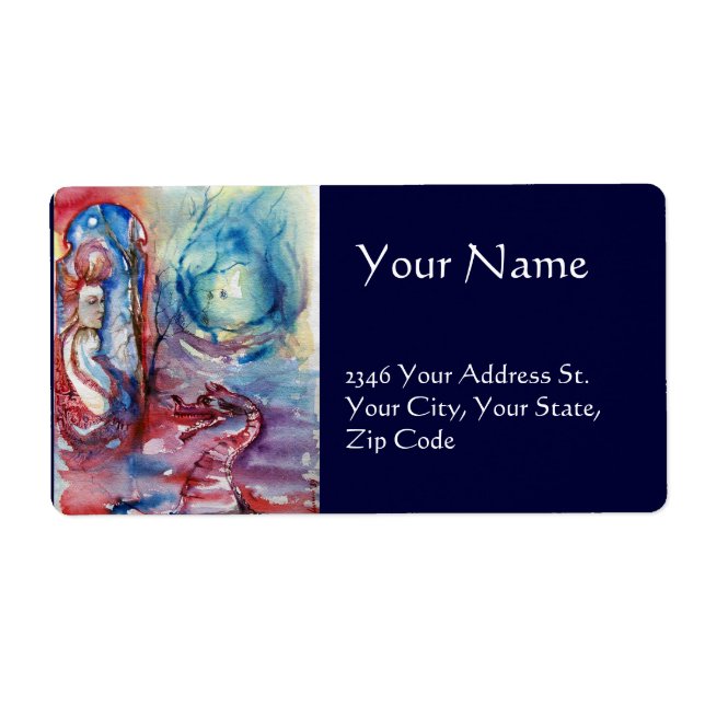 MORGANA/Magic and Myasty,Rosa Blue Fantasy Fraktsedel (Framsidan)