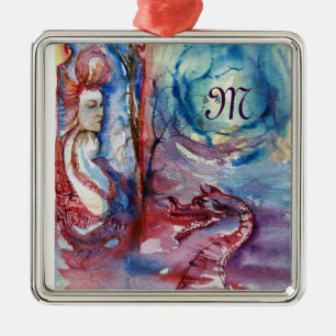 MORGANA monogram Julgransprydnad Metall