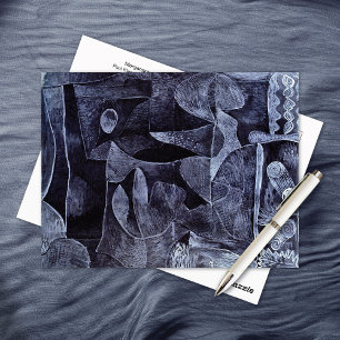 Morgangrau Surrealism Abstrakt Paul Klee Vykort