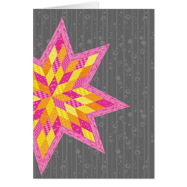 Morgan's Star Hälsningskort (Framsidan)