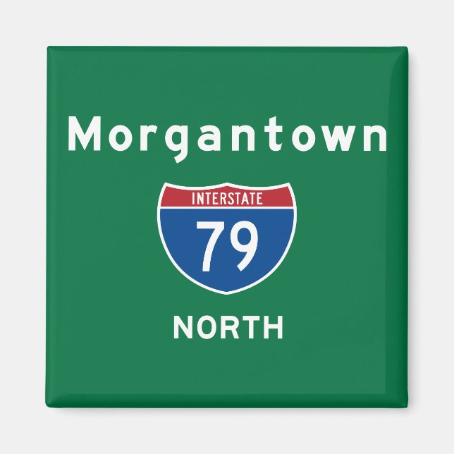 Morgantown 79 magnet (Framsidan)