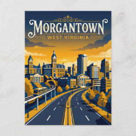 Morgantown USA Vykort