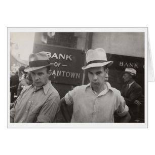 Morgantown Väster Virginia by Walker Evans Card Hälsningskort