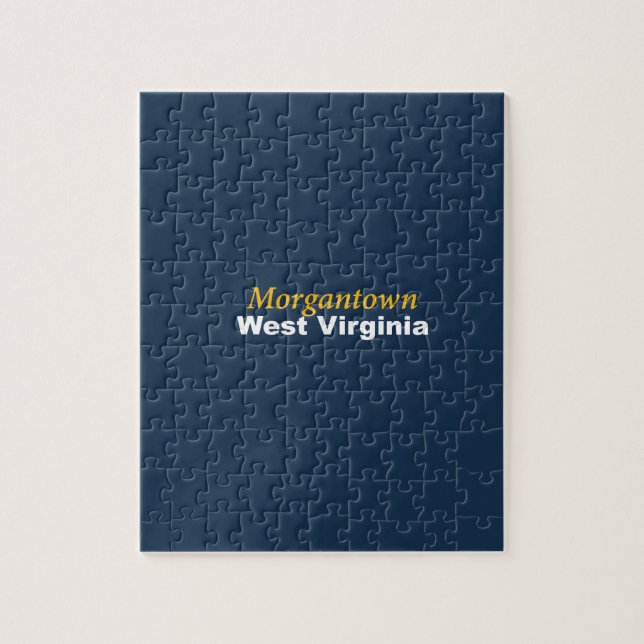 Morgantown, Väster Virginia Photo Puzzle Pussel (Vertikal)