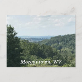 Morgantown WV Photo Mountains Postcards Vykort