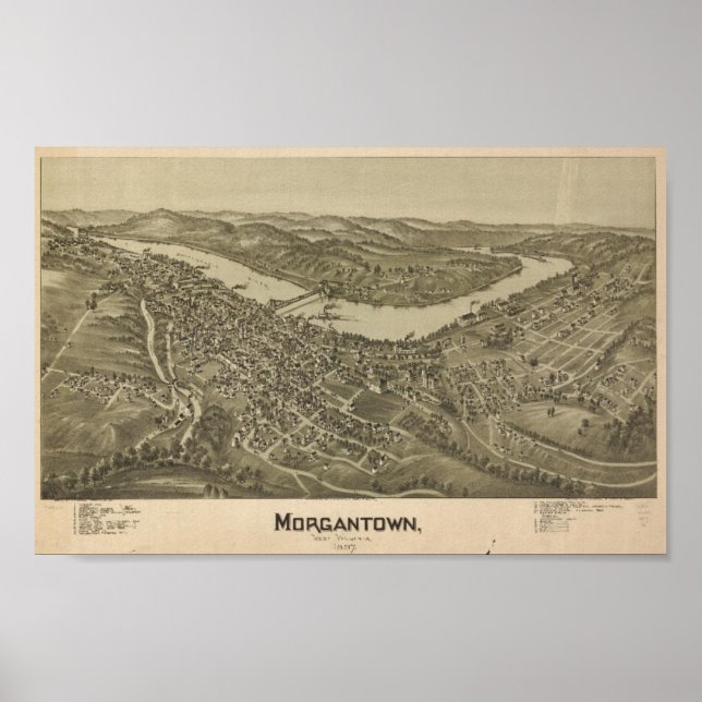 Morgantown, WV Poster (Framsidan)