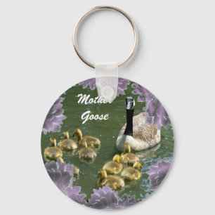 Morgås med Goslingskeychain Nyckelring